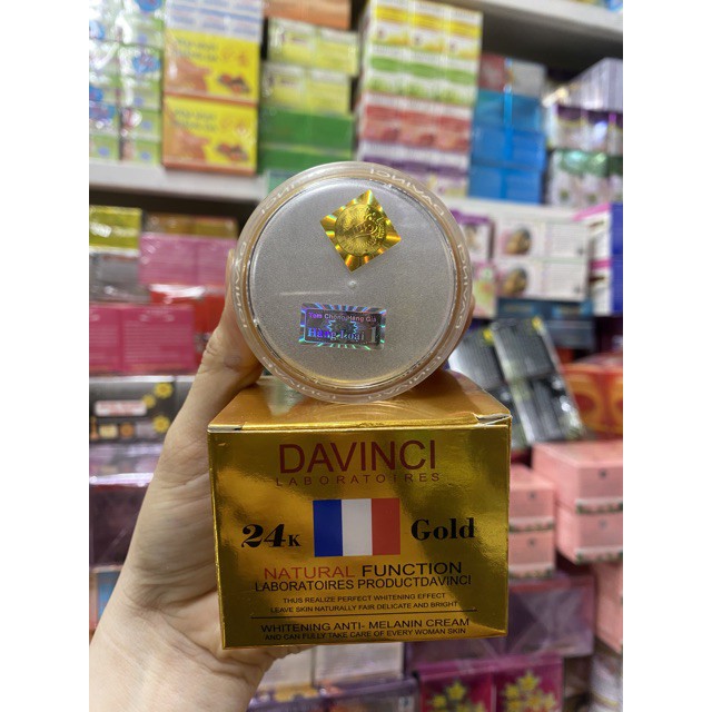 KEM DƯỠNG TRẮNG DA DAVINCI GOLD 24K