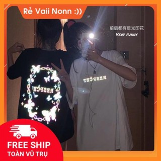 [THUN THÁI-GIẢM 50%] Áo phông xích respect phản quang 7 màu ( chất đẹp)