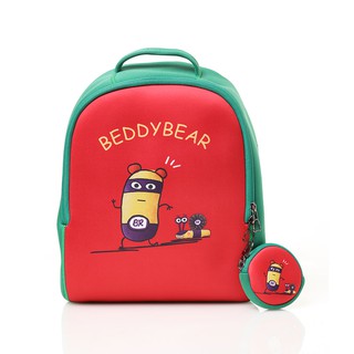 Balo BeddyBear / Beddy bear Superman họa tiết khoai tây dành cho bé gái/ trai từ 2t-5t - mầm non- kèm bóp nhỏ siêu xinh