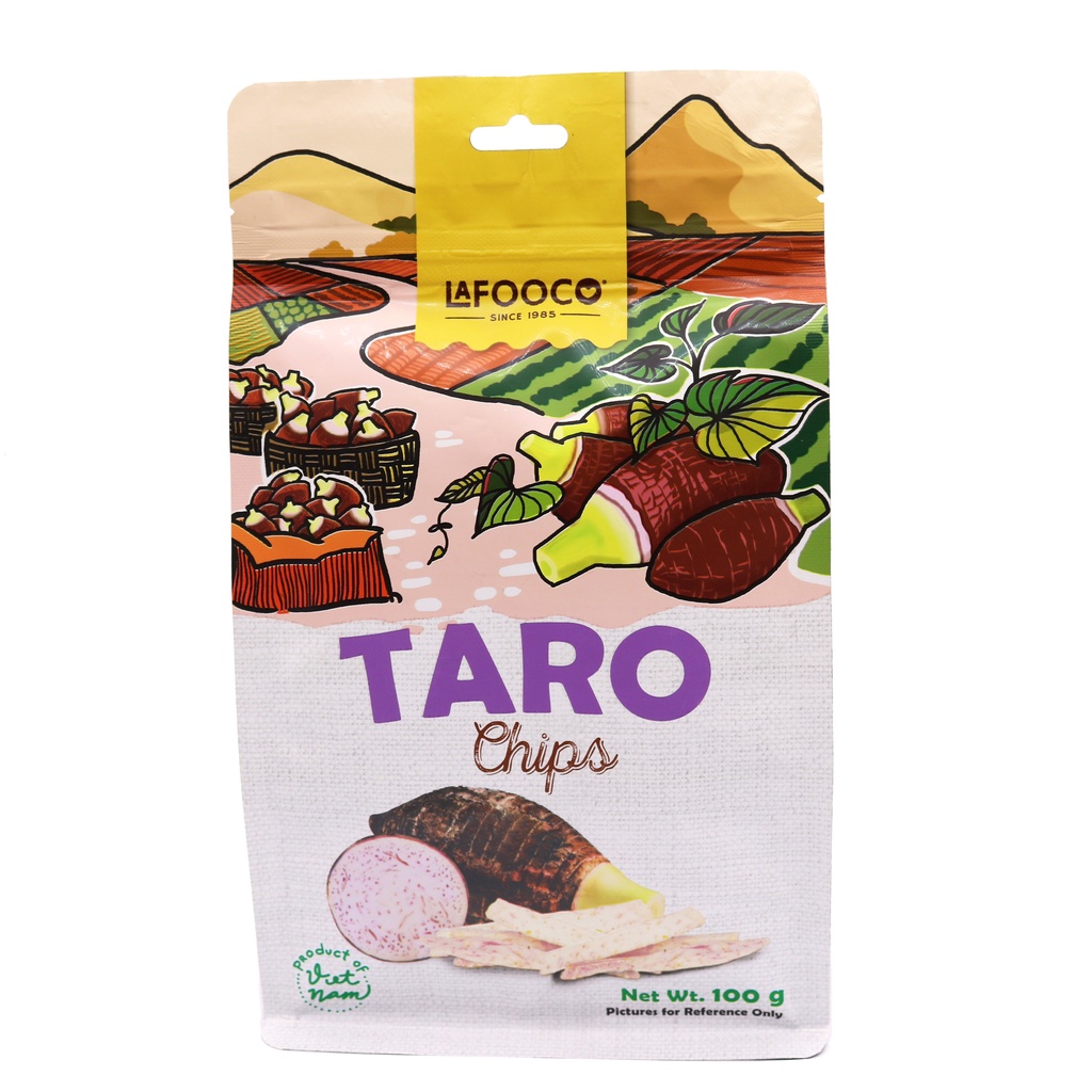 Khoai Môn Sấy Giòn LAFOOCO 100g Xuất Khẩu