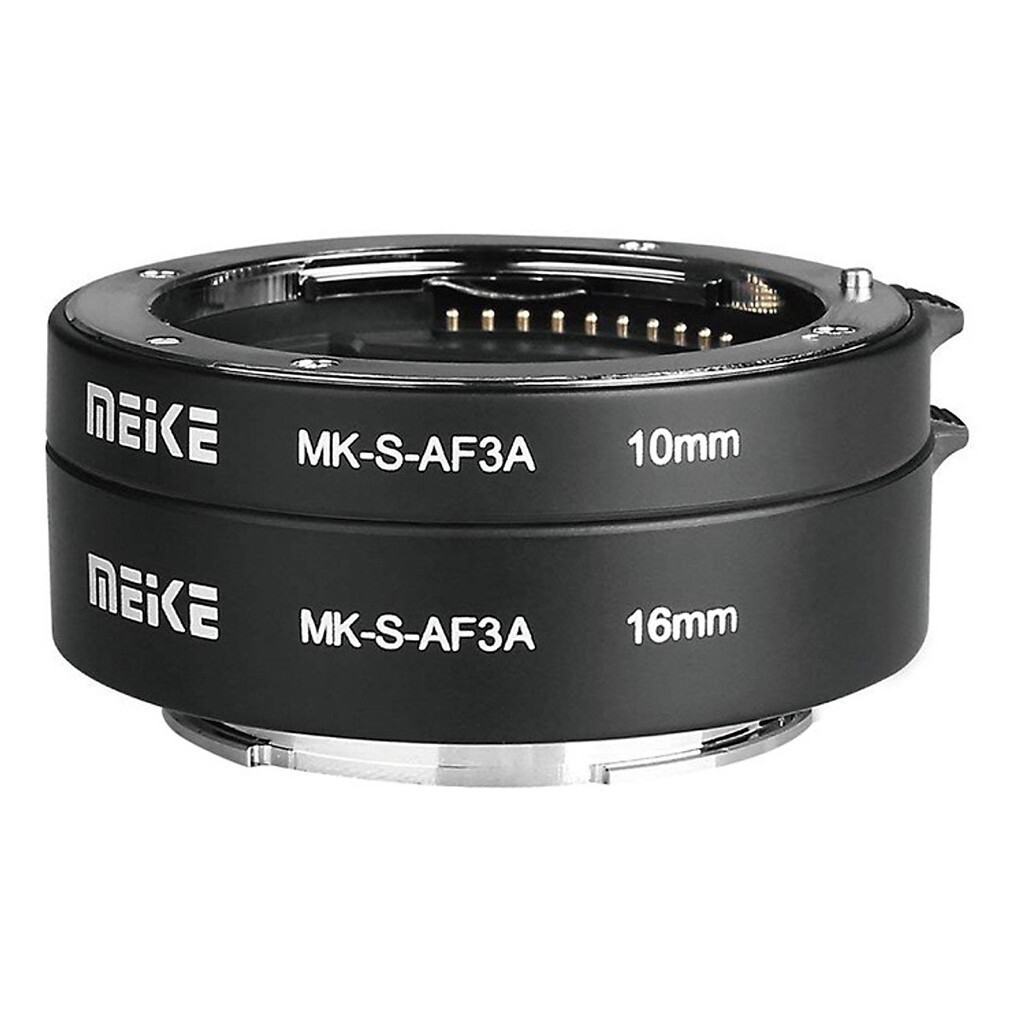 Combo 2 Tube Macro AF Meike MK-F-AF3 dành cho Máy Ảnh Fujifilm, Sony và Canon EOS M - Ngàm chụp Macro cho lens AF