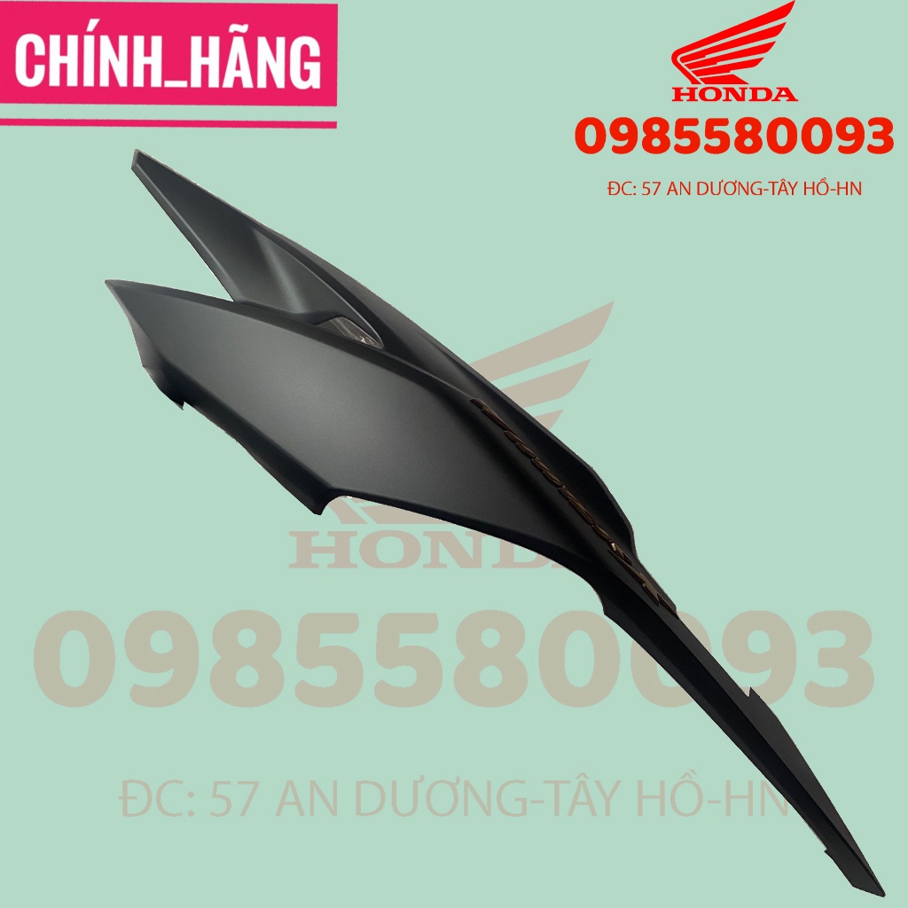 Nhựa dàn áo ốp đuôi sau winner x, ốp sườn màu đen nhám, phiên bản xe có abs