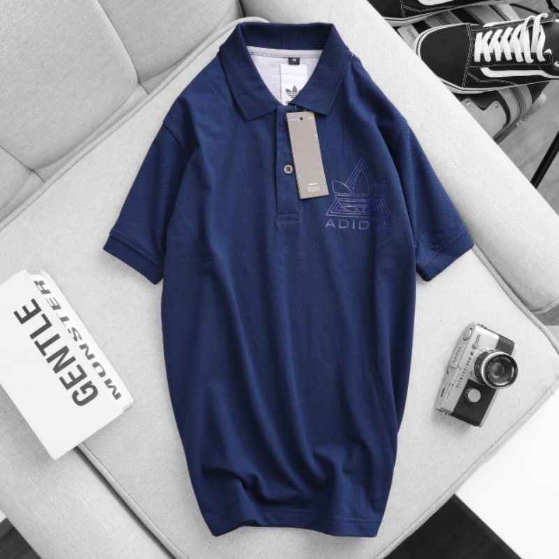 Áo thun nam ngắn tay polo có cổ cá sấu cotton