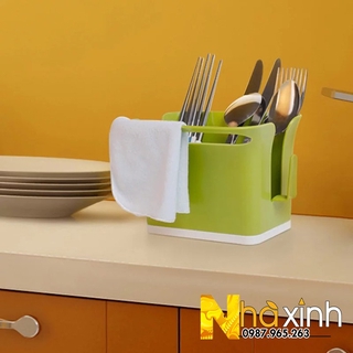 Khay đựng giẻ bồn rửa / Lọ đựng bồn rửa chén