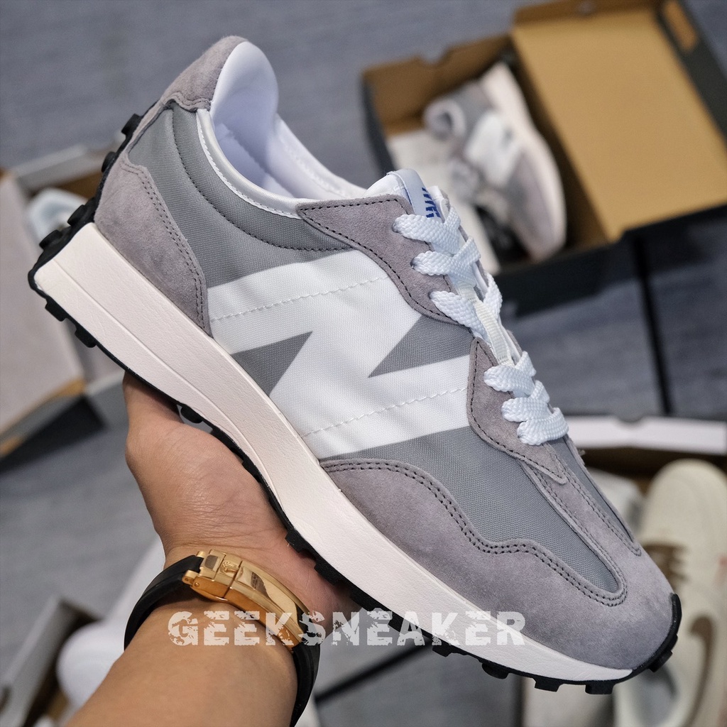 [GeekSneaker] Giày Sneaker Cổ thấp New Balance 327 | NB 327 – Grey