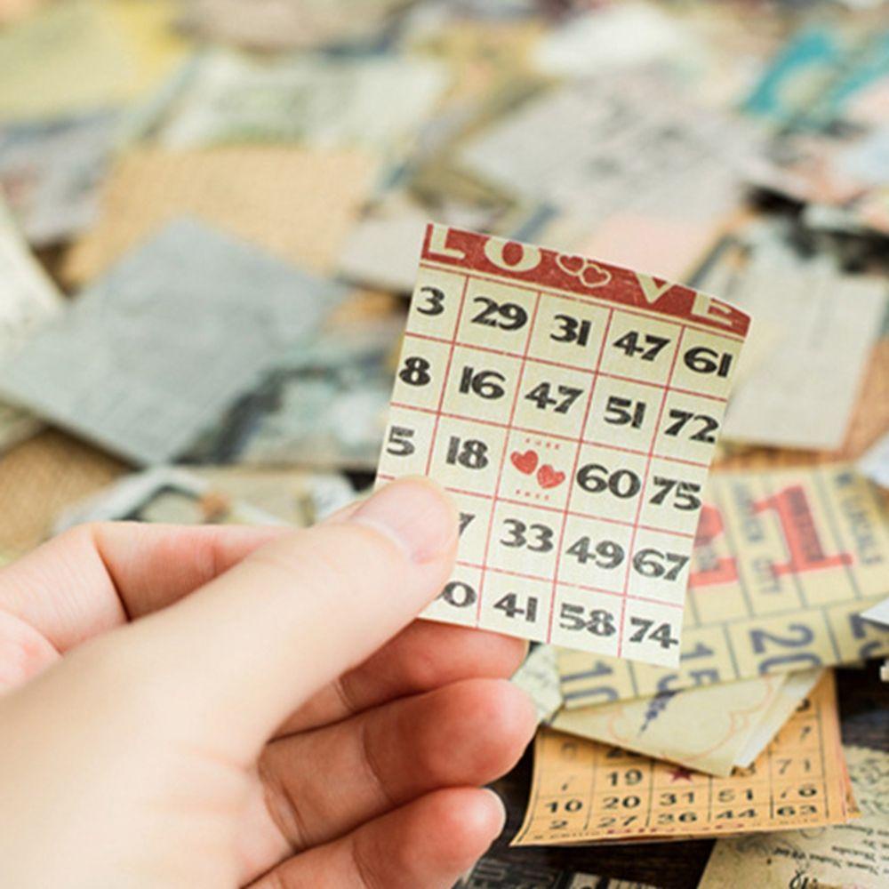 Lloyd Sổ Lưu Niệm Mini Collage Junk Junk Tạp Chí Trang Trí Vintage Thủ Công