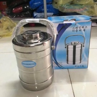 Cặp lồng inox Hàn quốc 1,4 lít