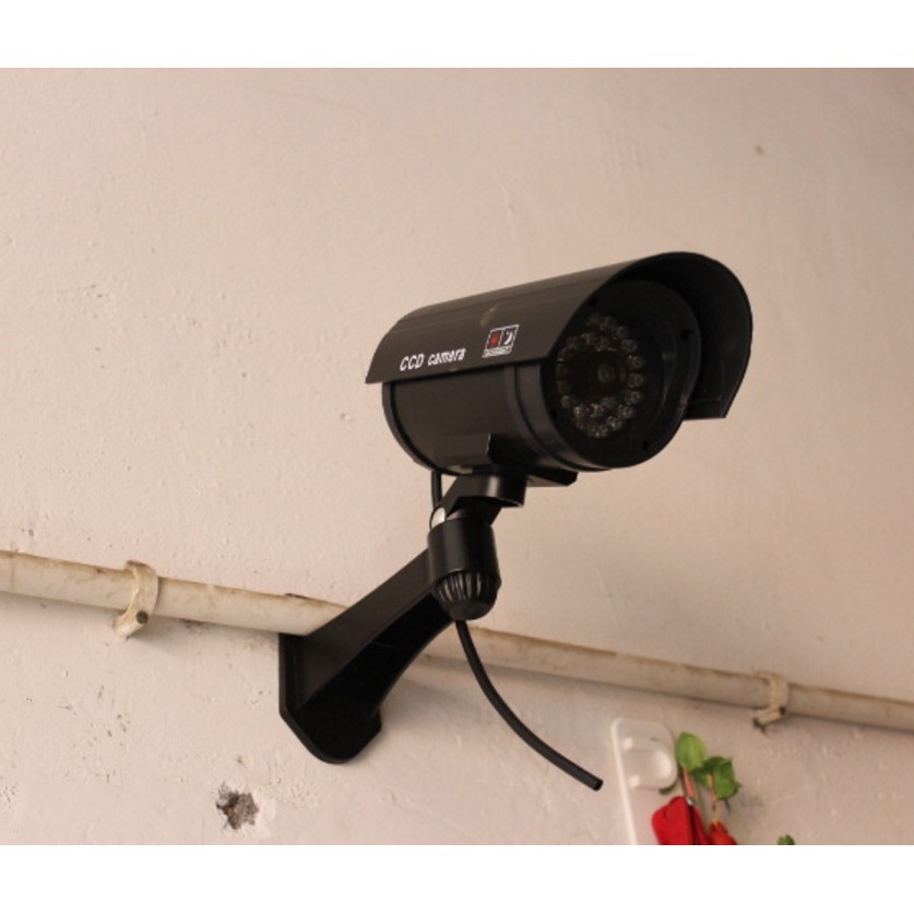 Camera giả Mô Hình Camera 1:1 Camera giả chống trộm có LED cảnh báo CA-11