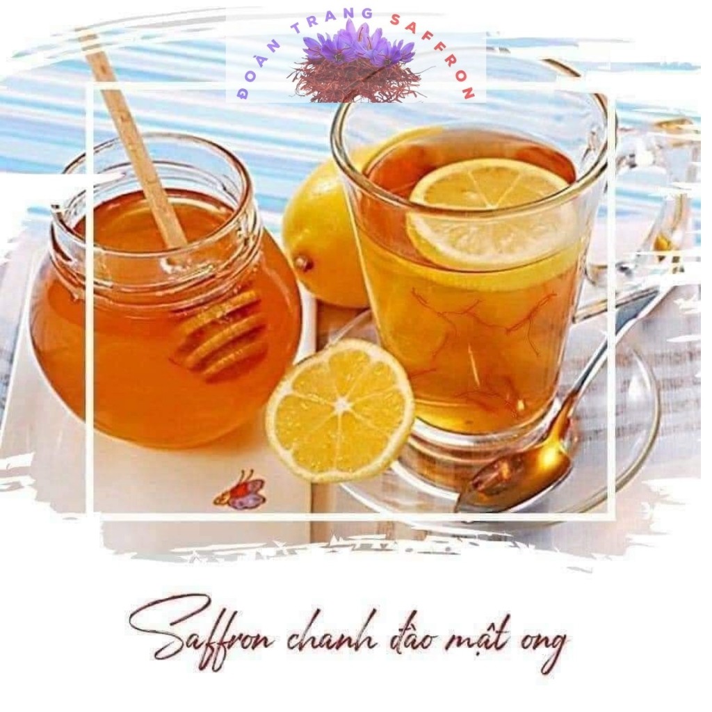 Saffron ngâm mật ong, lọ, hũ 100ml, 200ml, 300ml, 500ml, Saffron Bahraman Tây Á, chính hãng độc quyền