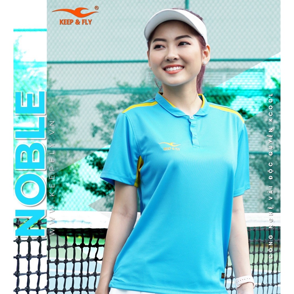 Áo Thun Polo Thể Thao Nữ NOBEL hàng chính hãng Keep & fly