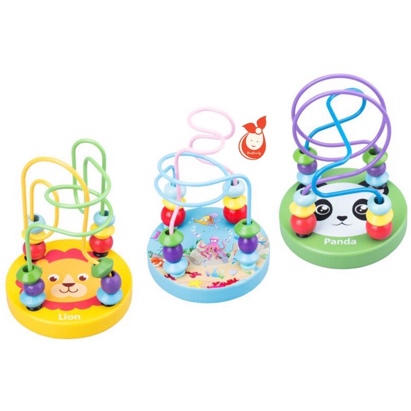 Đồ Chơi Luồn Hạt Bằng Gỗ  Hơn 20 Mẫu Cho Bé Sáng Tạo - BEOFAMILY - Đồ chơi gỗ