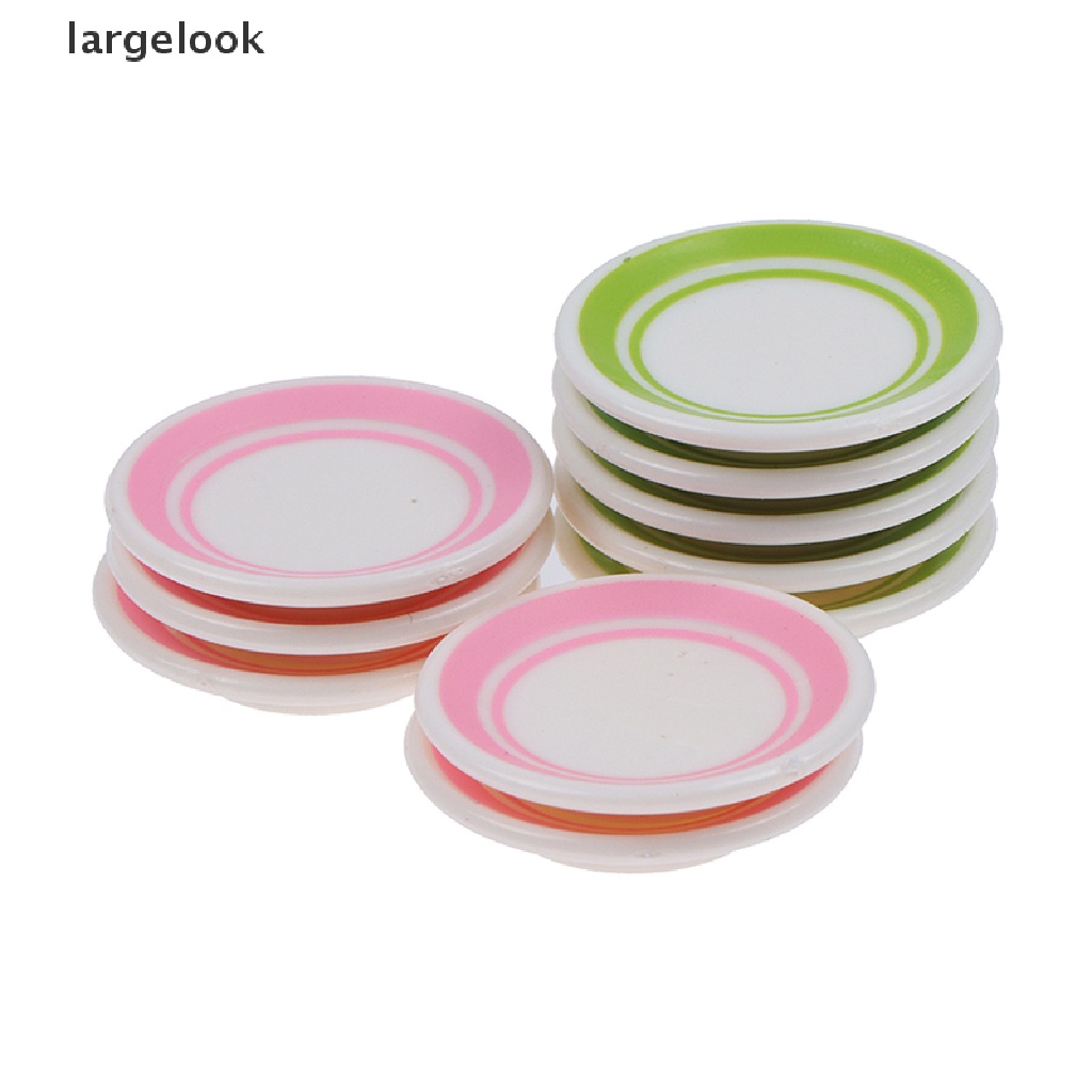 1 Bộ Chén Đĩa Mini Đựng Thức Ăn Cho Nhà Búp Bê ♨Nóng Bỏng