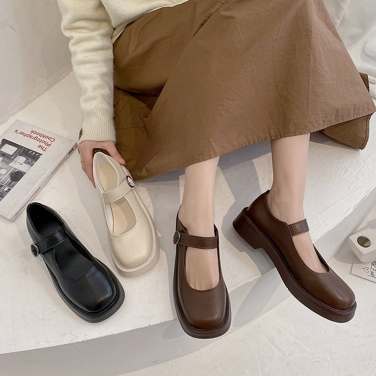 Giày Búp Bê Mũi Vuông Thời Trang Đơn Giản Cho Nữ | BigBuy360 - bigbuy360.vn