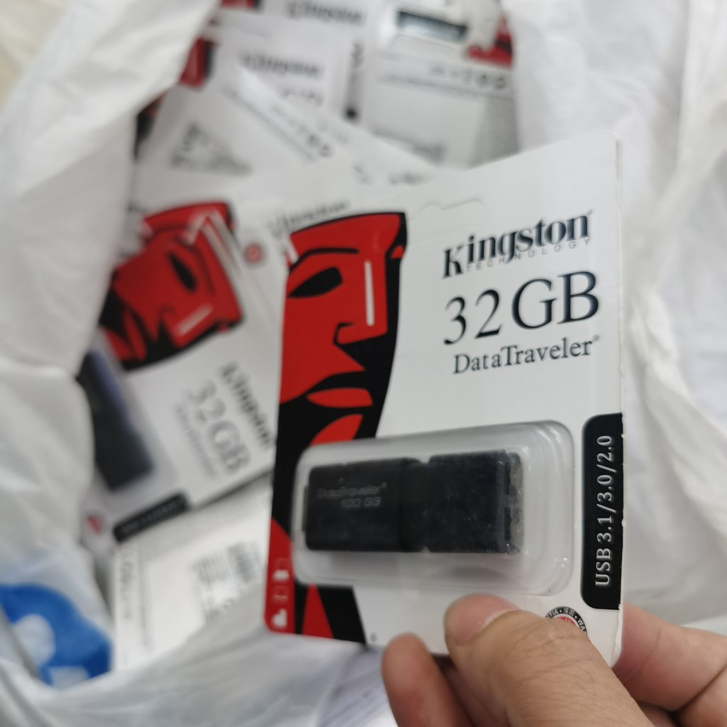 USB 3.0/3.1 Kingston Datatraveler 32GB hàng nhập khẩu - BH 5 năm !!! | BigBuy360 - bigbuy360.vn