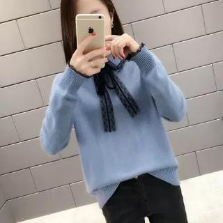 Áo Len Dáng Rộng Kiểu Hàn Quốc