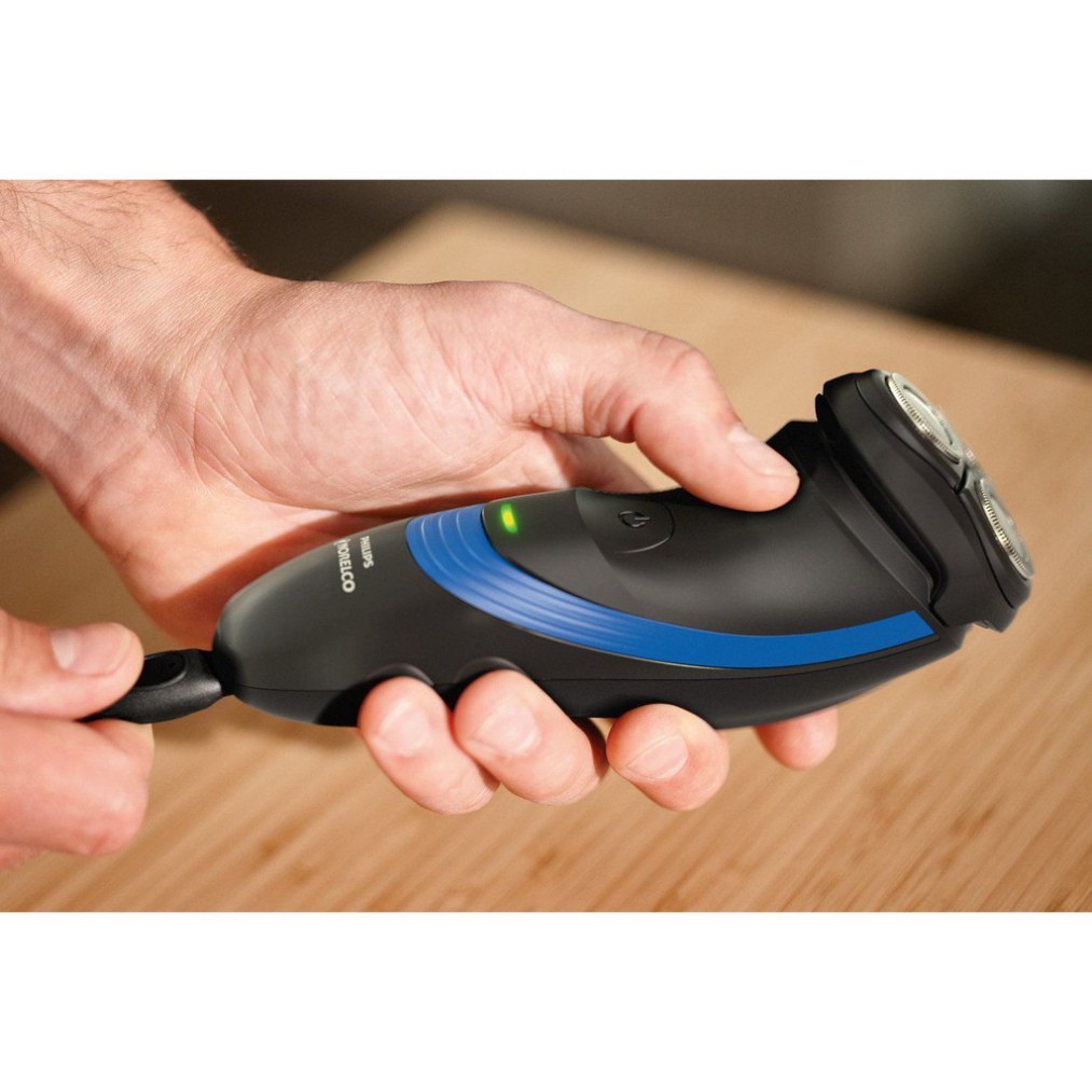 Sản Phẩm Máy cạo râu thương hiệu Philips Norelco S1560/81 Shaver 2100. Tích hợp lưỡi cắt mai tiện dụng. Bảo hành điện tử