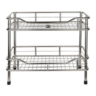 Kệ chén inox 2 tầng