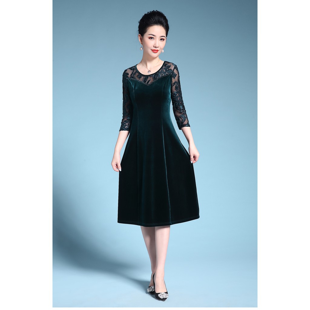 Đầm trung niên cao cấp