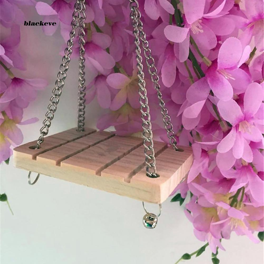 Xích Đu Đồ Chơi Có Chuông Treo Cho Chuột Hamster / Sóc / Vẹt Cưng
