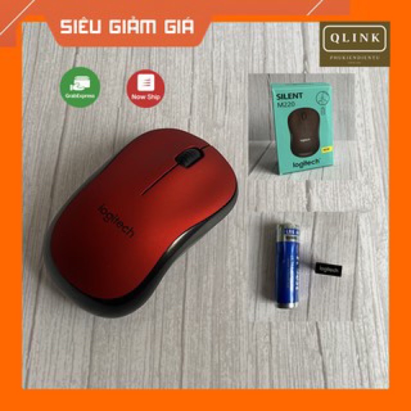 Chuột không dây Logitech và Gnet Silent M220