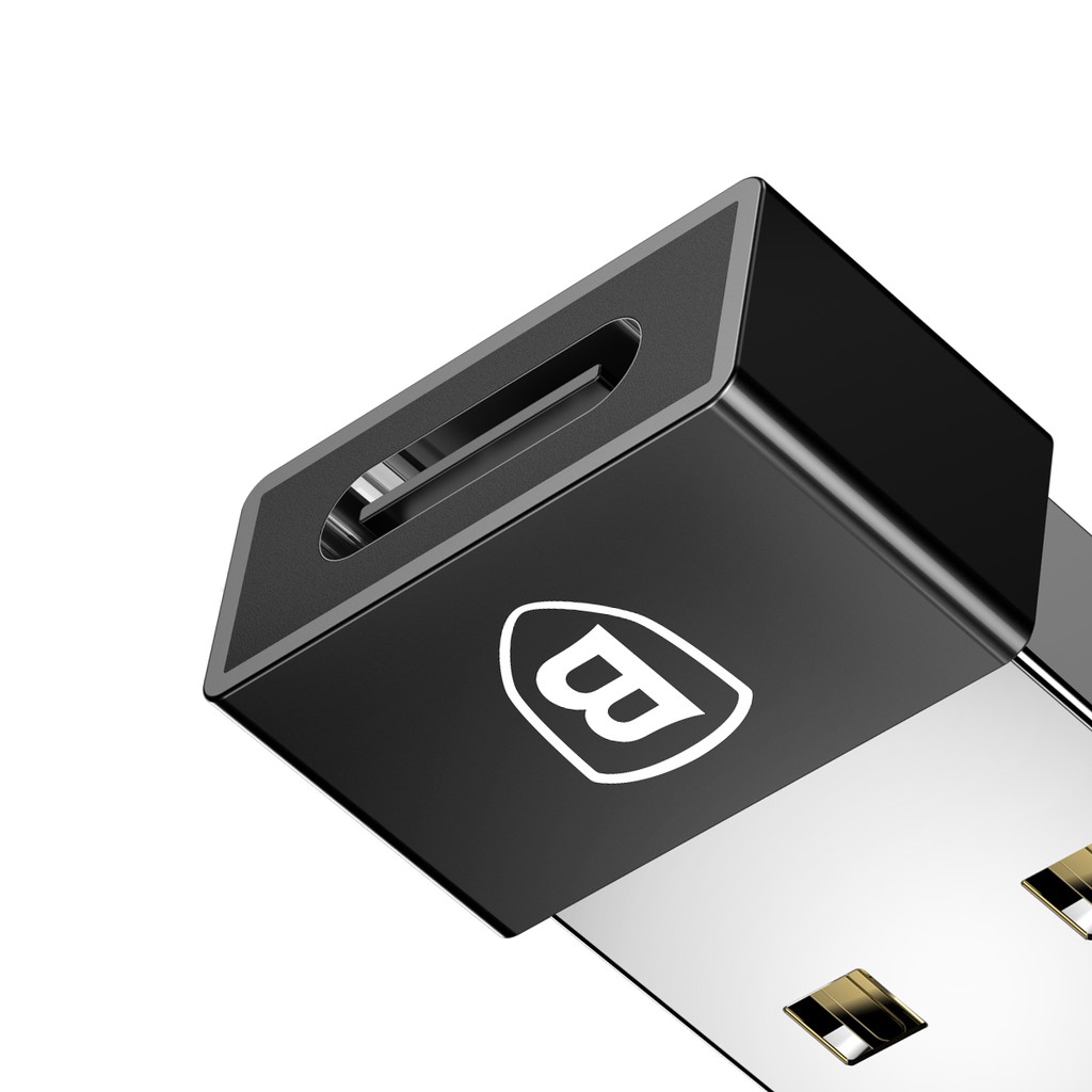 Adapter chuyển đổi từ cổng USB Type-C ra cổng USB thường Exquisite Baseus