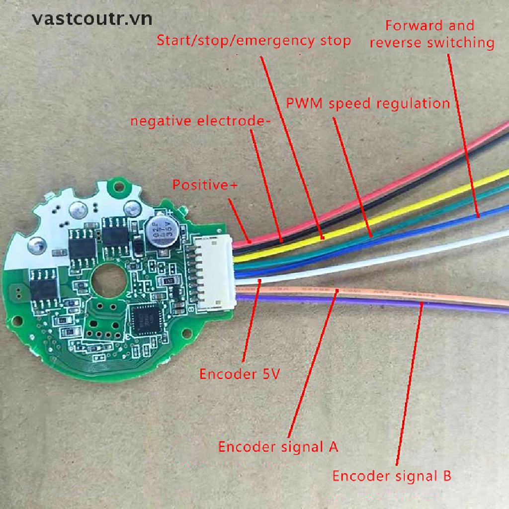 Bảng Mạch Điều Khiển Động Cơ Không Chổi Than 12V-24V