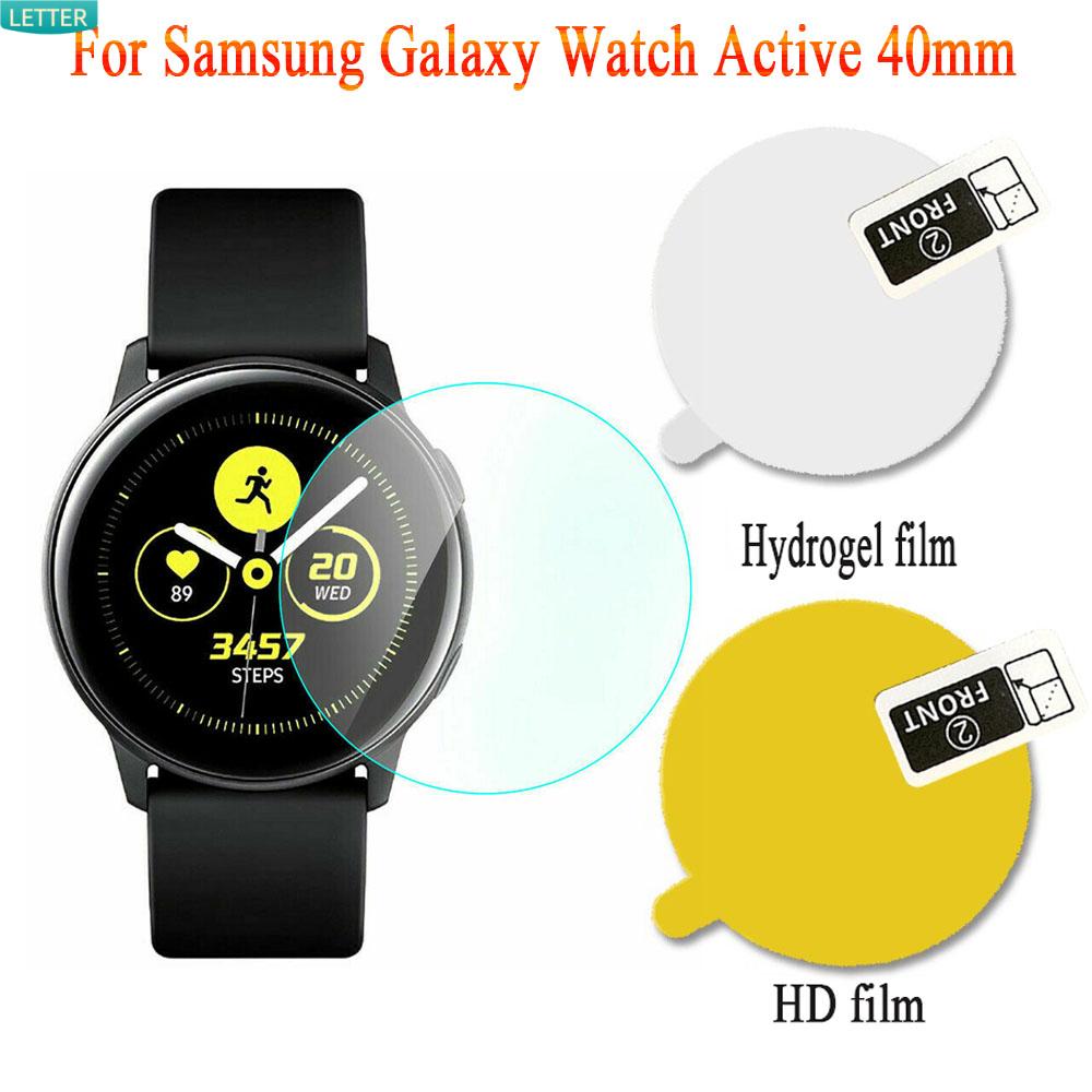 Miếng Dán Bảo Vệ Màn Hình Bằng Silicone Hydrogel 40MM Cho Samsung Galaxy Watch Active