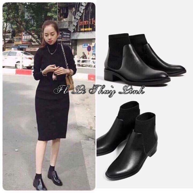 Boot cổ ngắn zara aut