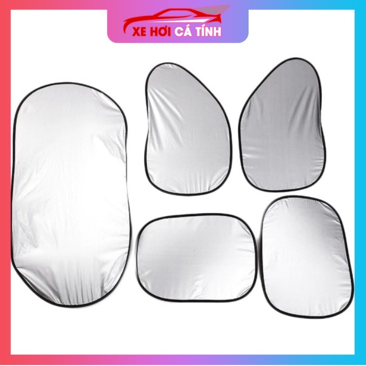 Freeship đồ chơI Ô TÔ Rèm chắn nắng cho Ô tô Bộ 6 tấm bạc che nắng phản quang ô tô nhập thái lan