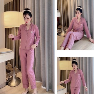 bộ ngủ nhung tăm trơn ( giá sale)