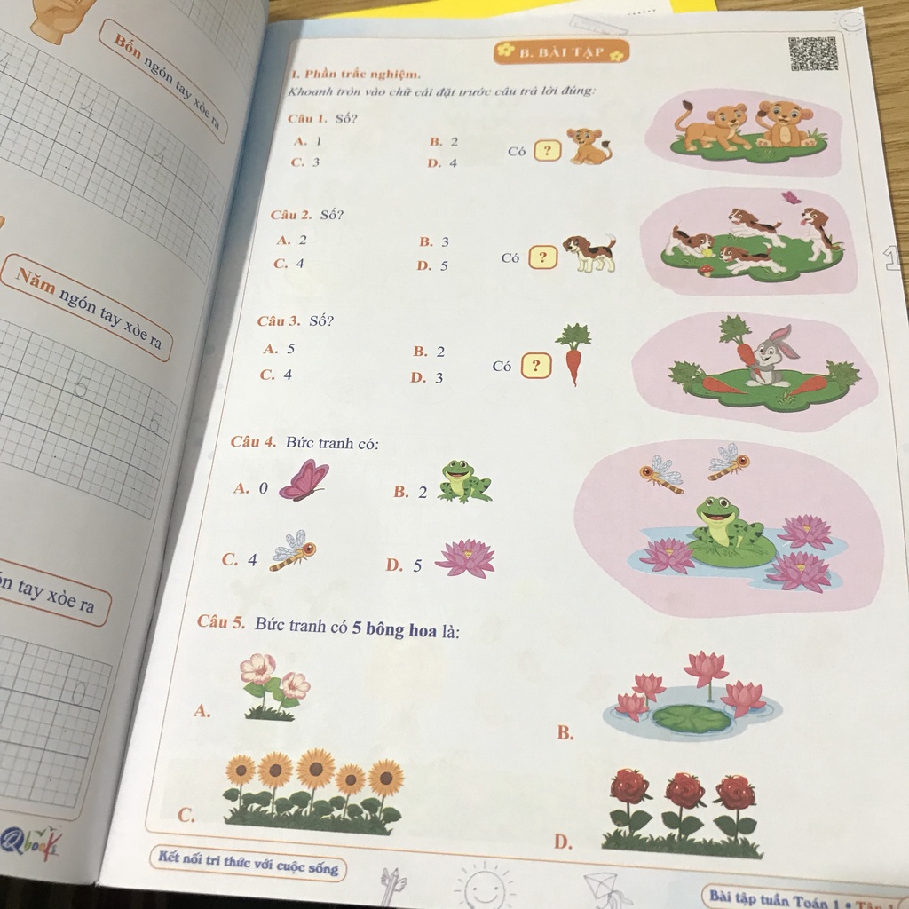 Sách - Bài tập cuối tuần Toán + Tiếng việt 1 tập 2 (kết nối tri thức)