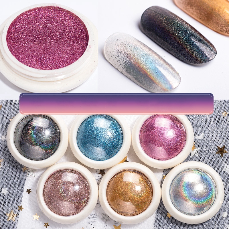 [Hàng mới về] Bột Kim Tuyến Trang Trí Móng Tay Lấp Lánh Thời Trang