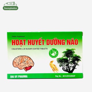 Hoạt Huyết Dưỡng Não ĐẠI UY