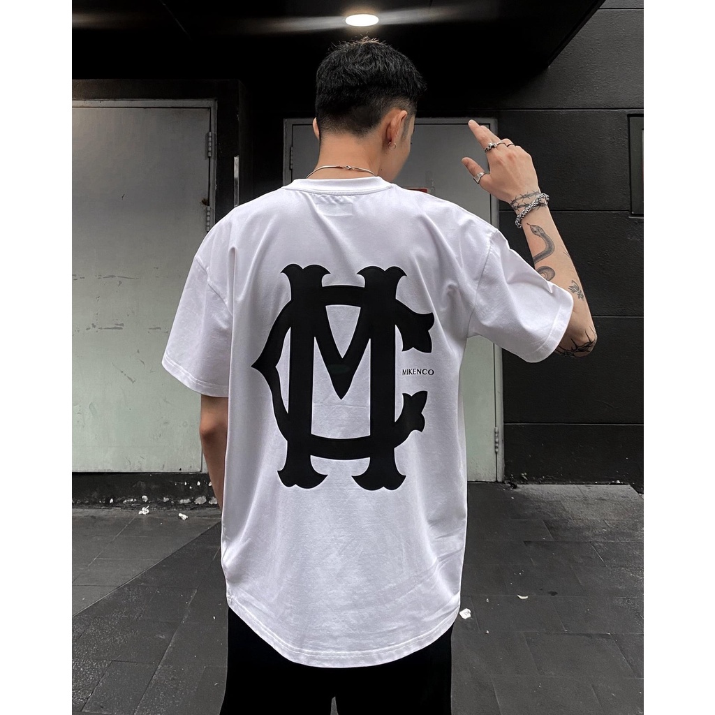 Áo thun unisex Mikenco logo nam nữ kun shop