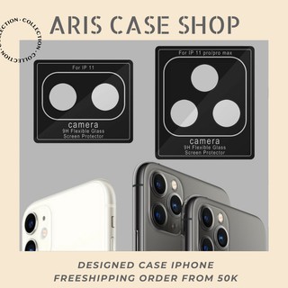 Kính cường lực, miếng dán cường lực dẻo bảo vệ camera cho iPhone 11, 11pro, 11promax
