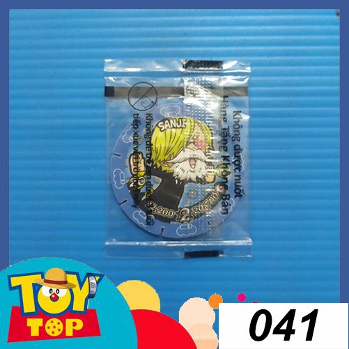 [Một thẻ] Thẻ Toonies One Piece Chibi đầu to Liên minh thủy chiến nhựa lắp ghép tròn xếp hình còn seal phân loại 2