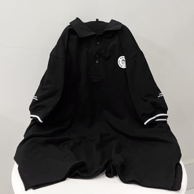 Áo Polo Unisex Form rộng Tay Lỡ Hoạ Tiết Logo Zototo 10034 | BigBuy360 - bigbuy360.vn