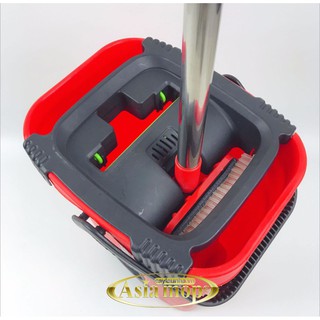 Bộ Cây Lau Nhà Thông Minh Hai Ngăn Asia Mop Z02, TẶNG Kèm 2 miếng lau thêm