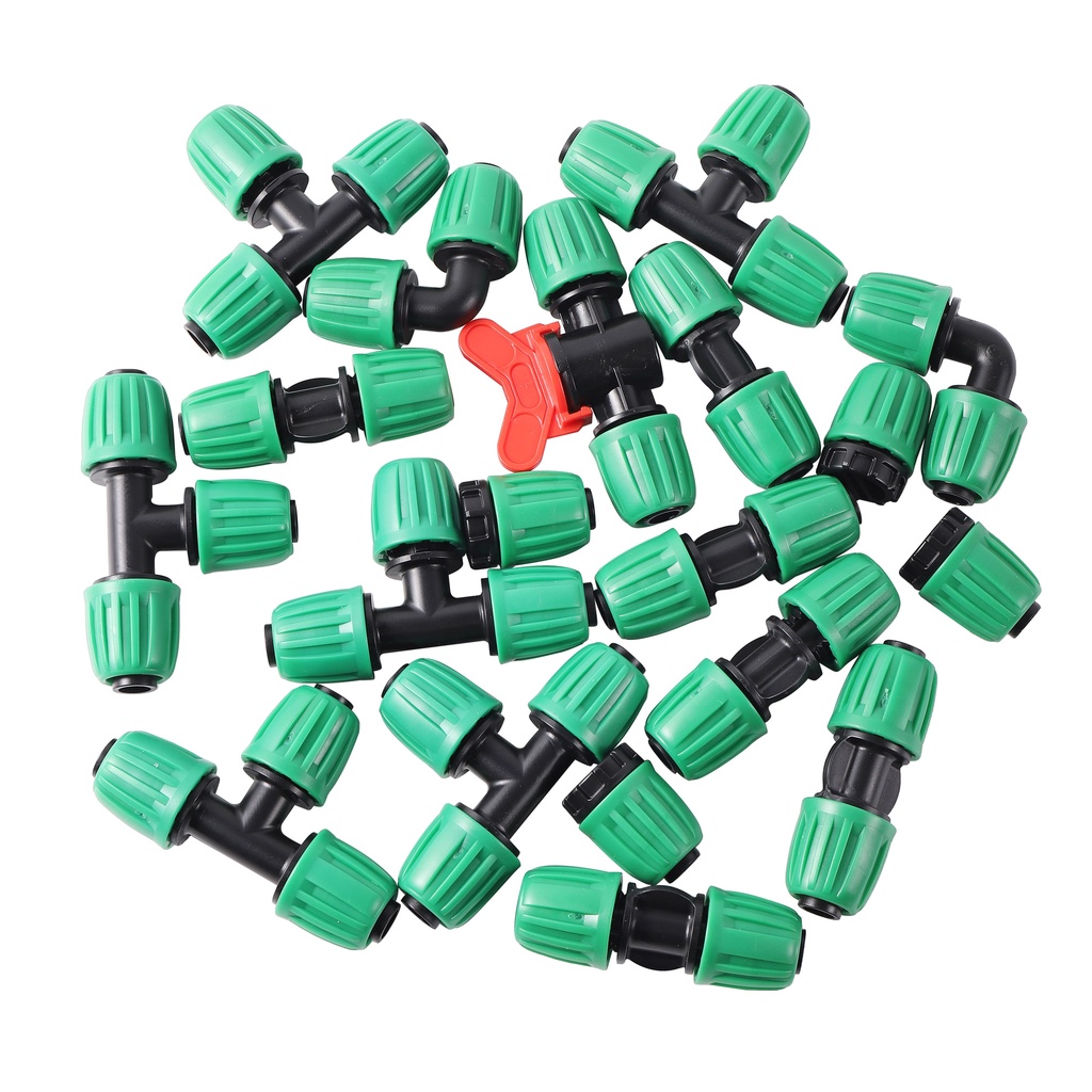 Đầu Nối Ống Nước Tưới Vườn 16mm 1/2'' 4/7mm Bằng PE