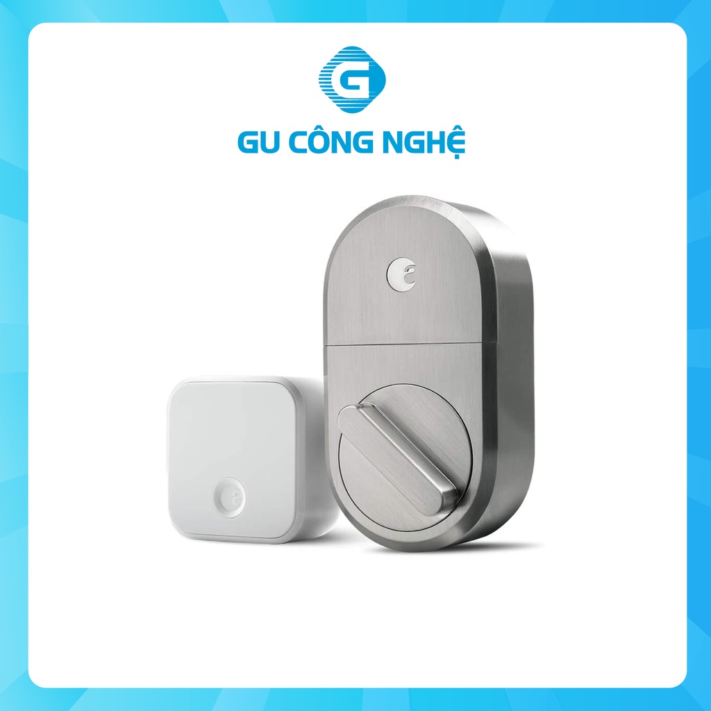 Khóa cửa thông minh August Smart Lock + Connect, kết nối wifi, khóa &amp; mở từ xa