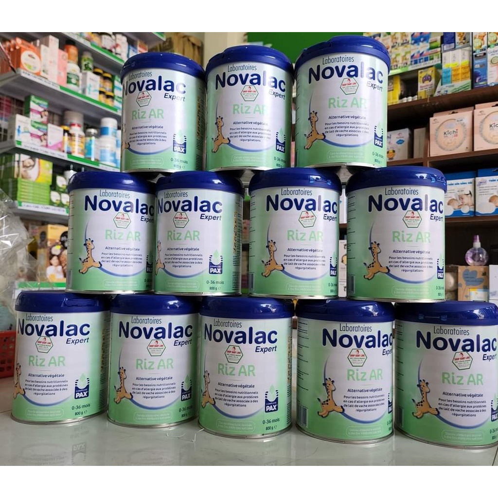 Sữa Novalac Riz AR Pháp cho bé dị ứng đạm bò 800gr, XUẤT XỨ : PHÁP