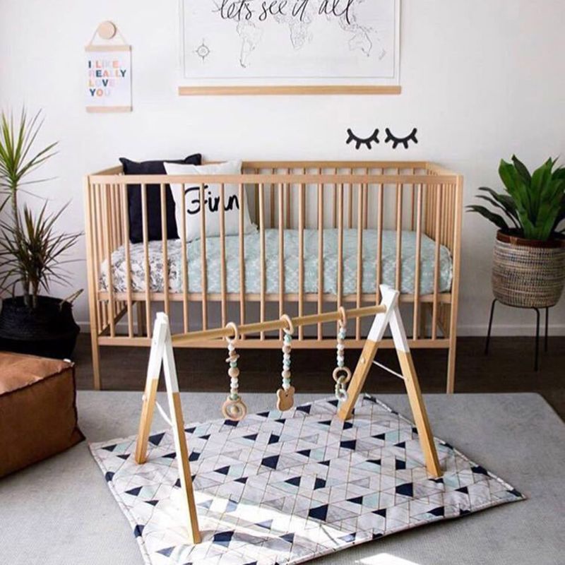 Đồ Chơi Treo Xe Đẩy Em Bé Bằng Gỗ