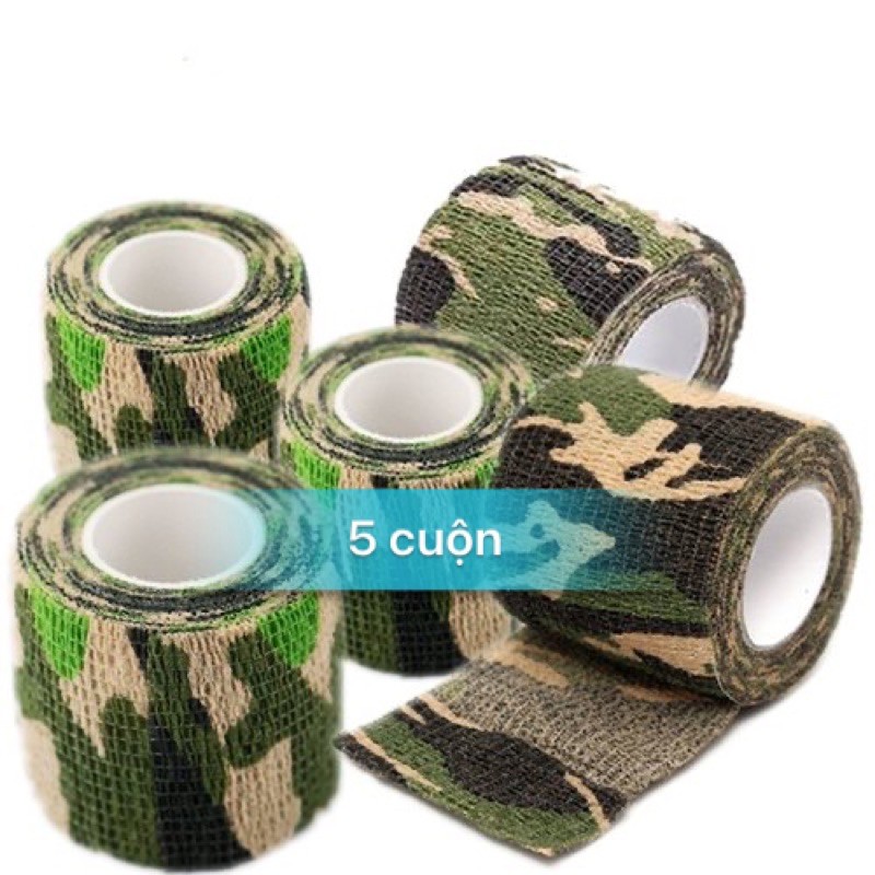 5 cuộn vải bọc tay cầm máy xăm