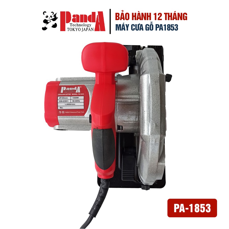 Máy cưa gỗ PANDA PA1853, công suất 1450W, thân nhôm, hàng chính hãng