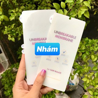 Dán ppf ag nhám chống bám vân tay galaxy note 20, note 20 ultra