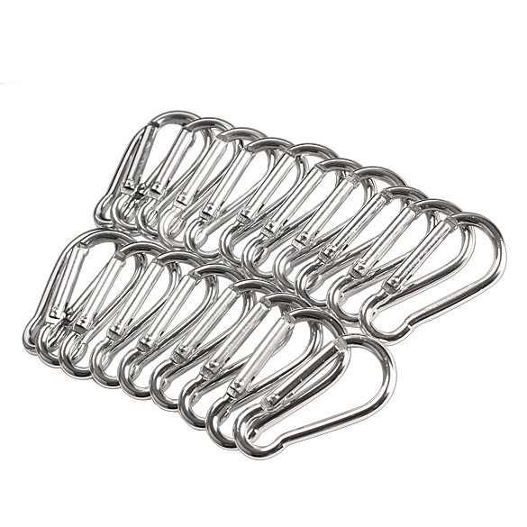 Set 20 Móc Khóa Hợp Kim Nhôm Tiện Dụng