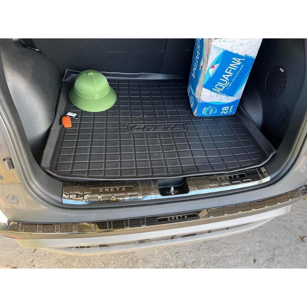 Nẹp cốp sau, ốp chống trầy cốp trong ngoài Hyundai Creta – MẪU TITAN (hàng cao cấp)