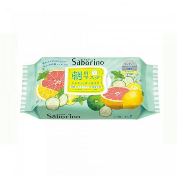 Mặt nạ Saborino BCL Morning 100% cotton Nhật Bản