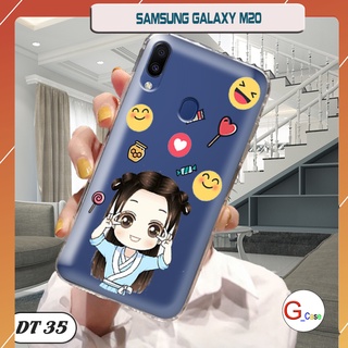 Ốp lưng điện thoại Samsung Galaxy M20 dẻo trong in hình