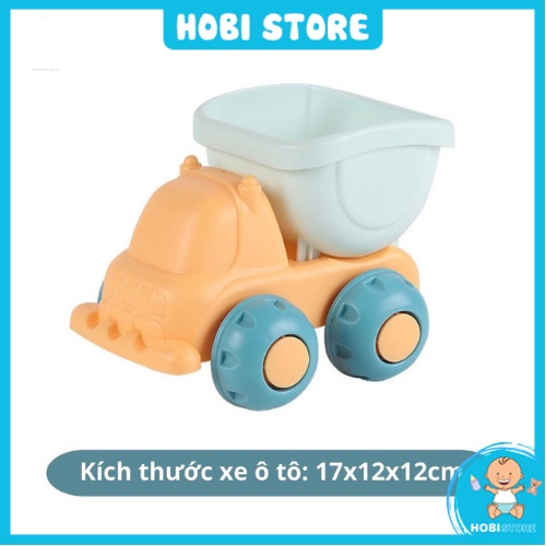Đồ chơi xúc cát, bộ đồ chơi đi biển cho bé nhiều chi tiết, gồm khuôn chơi xúc cát đầy đủ dụng cụ cao cấp - Hobi Store